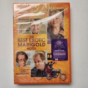 The Best Exotic Marigold Hotel DVD New Sealed Comedy Drama Judi Dench Bill Nighy